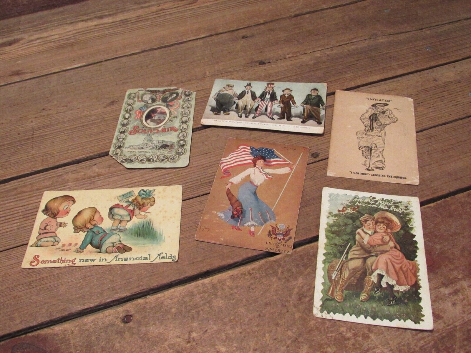 Vintage 1890-1900\'s RARE Postcards Military Lots Of Interesting Paper Items