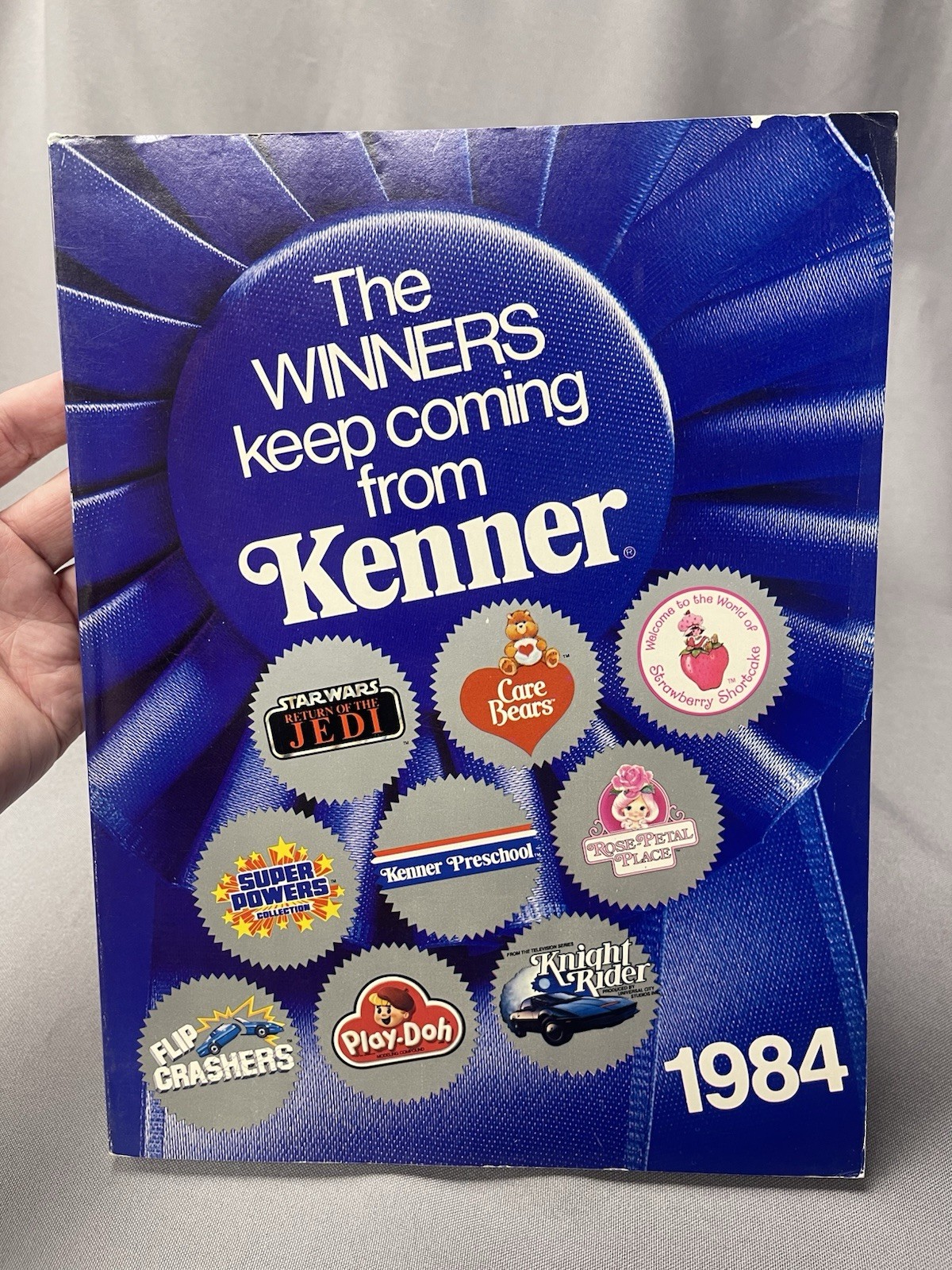 1984 Kenner Star Wars Toy Fair Employee Catalog Super Power Strawberry Shortcake