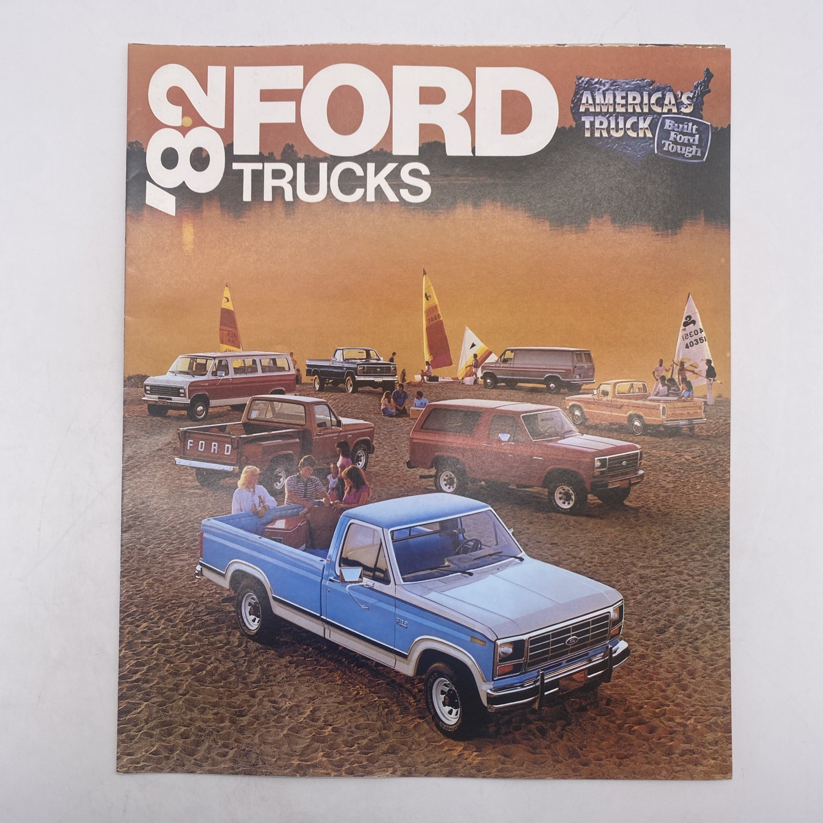 Vintage 1982 Ford Trucks Original Dealer Sales Brochure