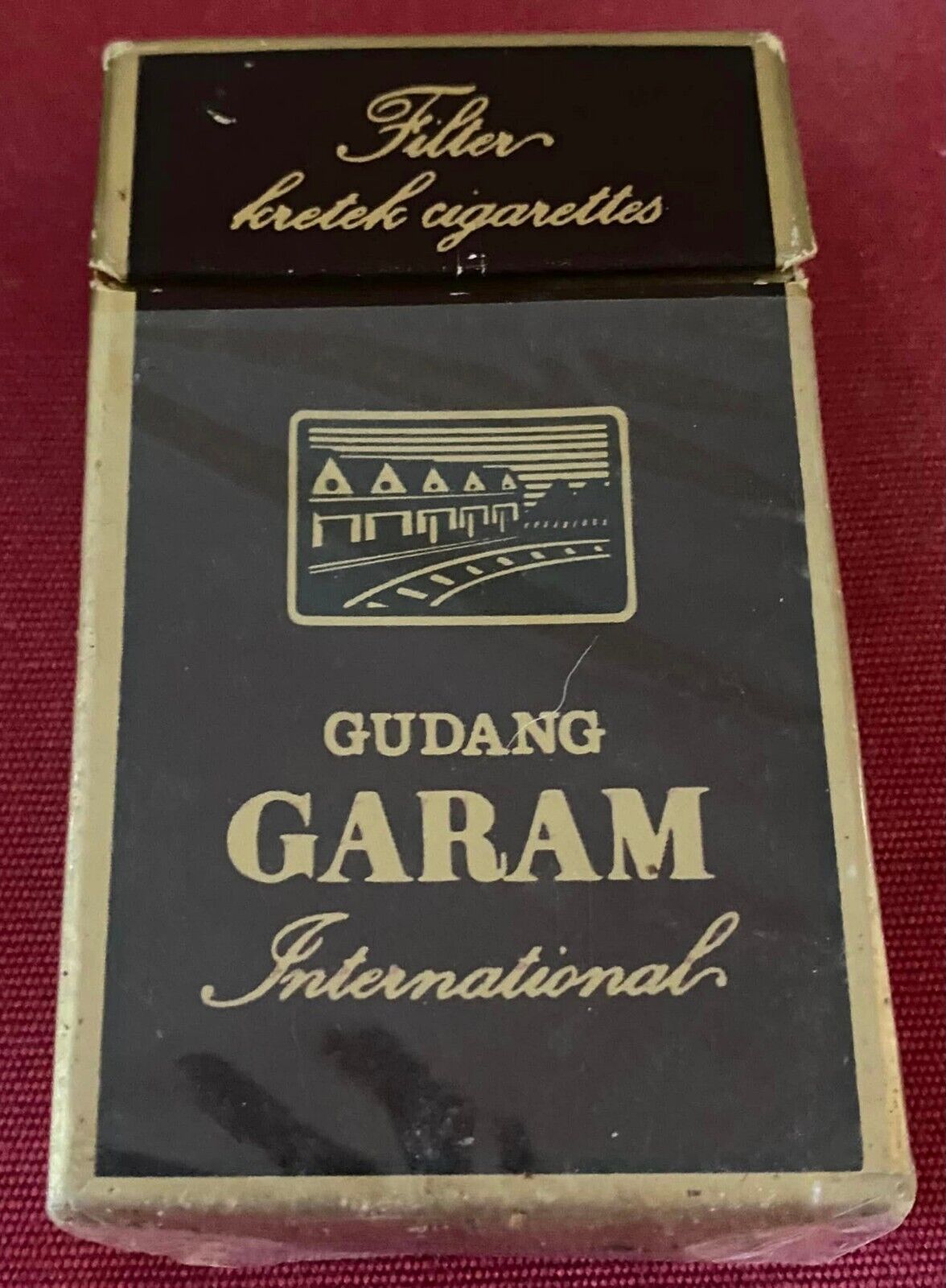 Vintage Gudang Garam Internacional Cigarette Cigarettes Cigarette Paper Box Empt