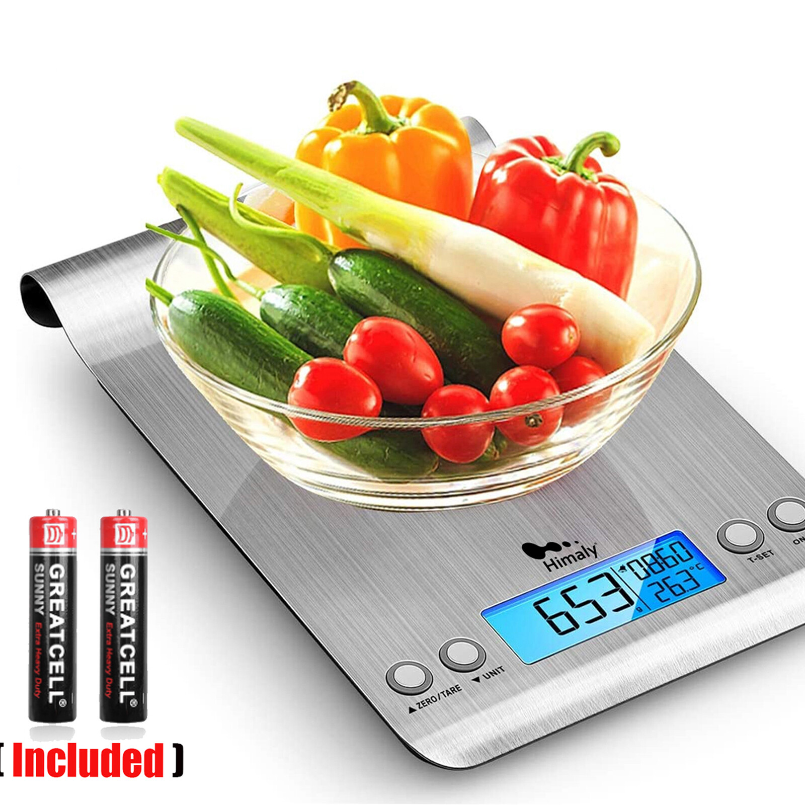 Digital Food Scale Kitchen Jewelry Gold Grain Food Mini Size Gram 5000g x 1g