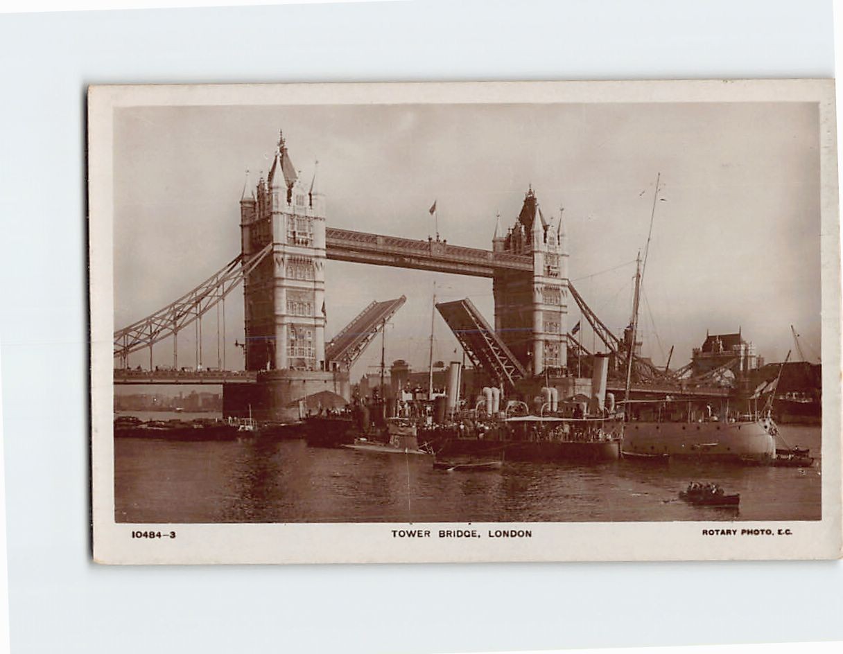 Tower Bridge London England H-39444