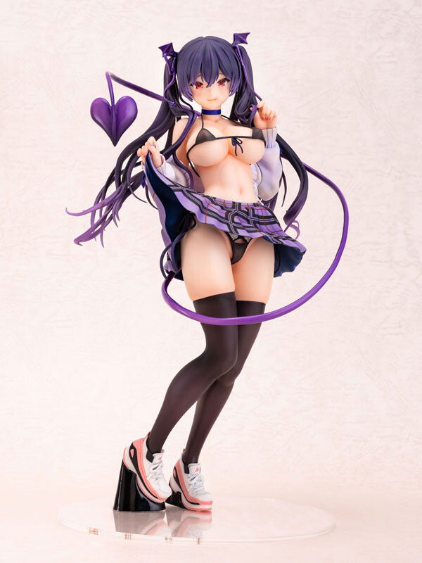 Ayuma Sayu Koakumachan no Kougeki Koakuma Riasu 1/6 PVC Figure Pink Charm