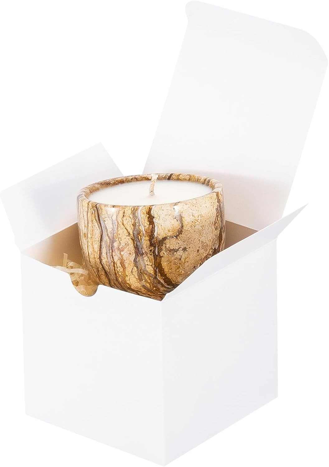 10 Pack 4X4X4 Small Gift Boxes, White Gift Boxes with Lids for Presents, Elegant