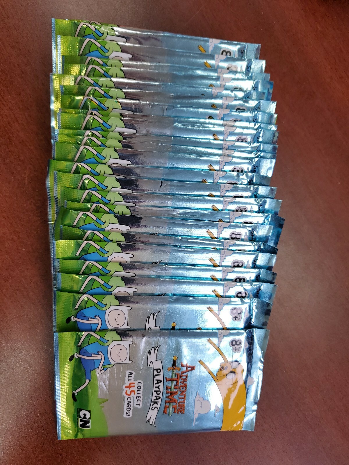 Adventure Time Playpaks series 2 sealed booster box lot 24 packs Card Game CCG