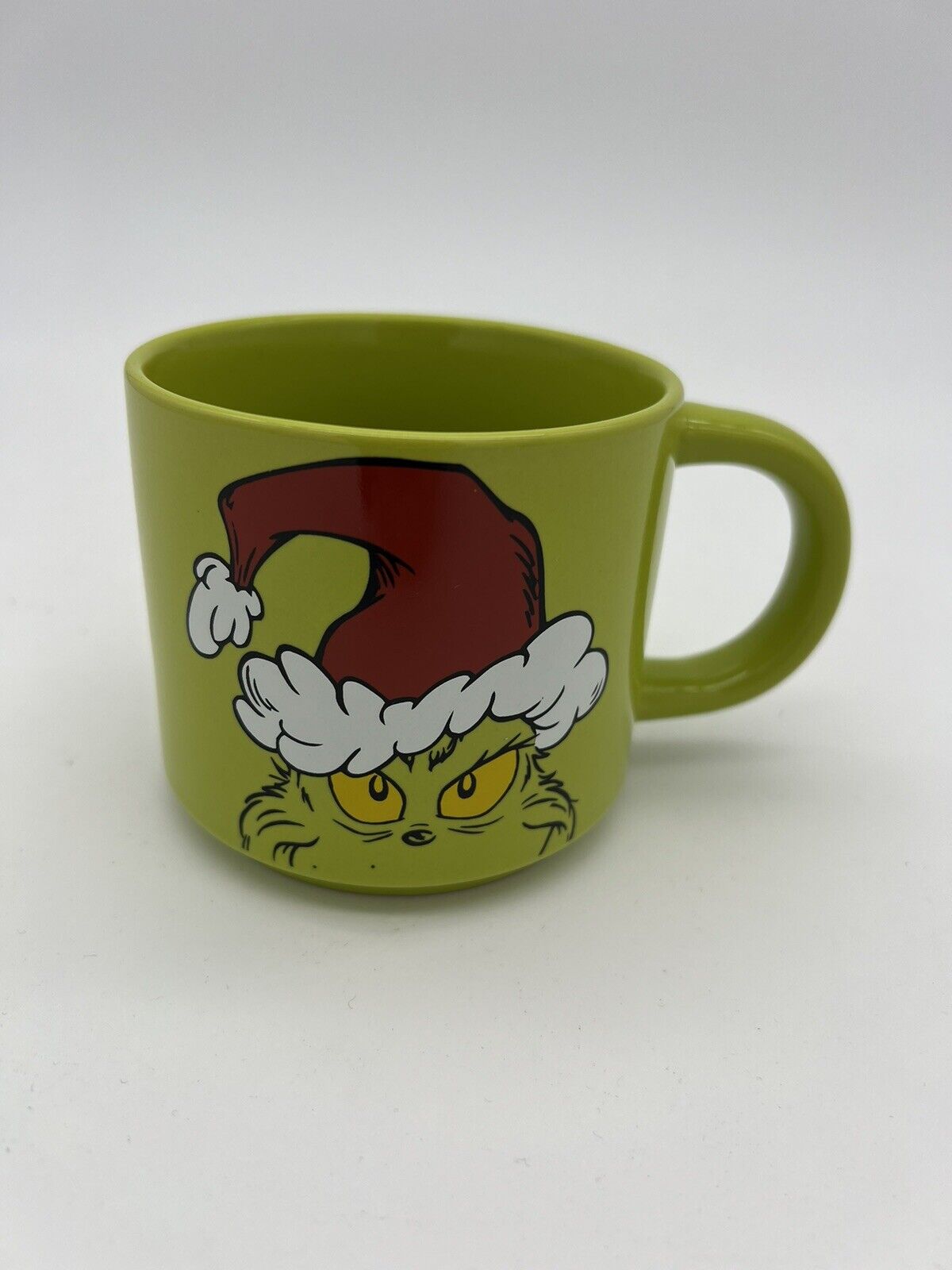 THE GRINCH Ceramic 2023 Christmas Coffee Mug Dr. Seuss Enterprises Grinch Green