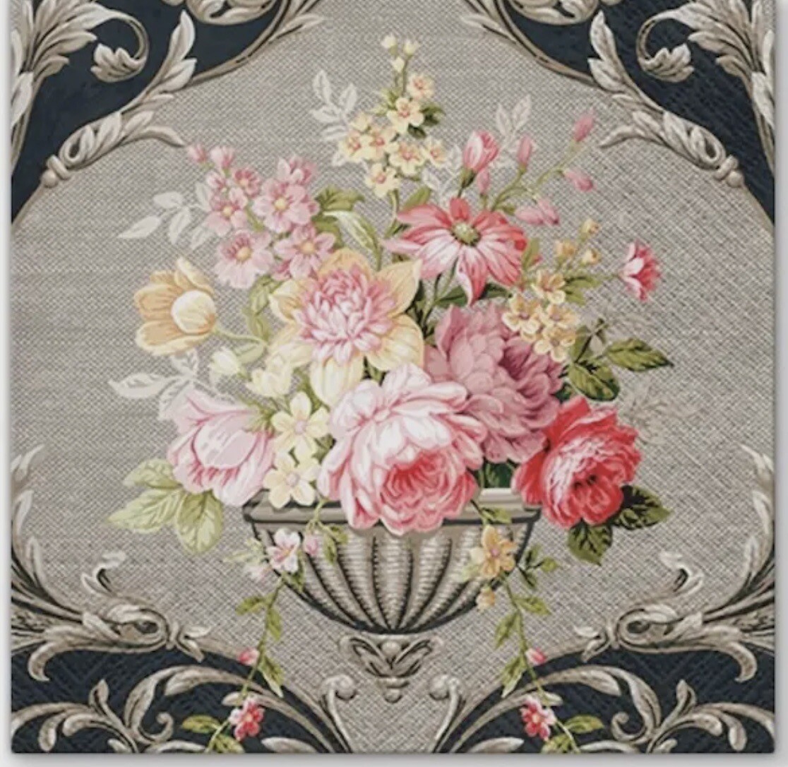 Victorian Royal Bouquet Luncheon Paper Napkins
