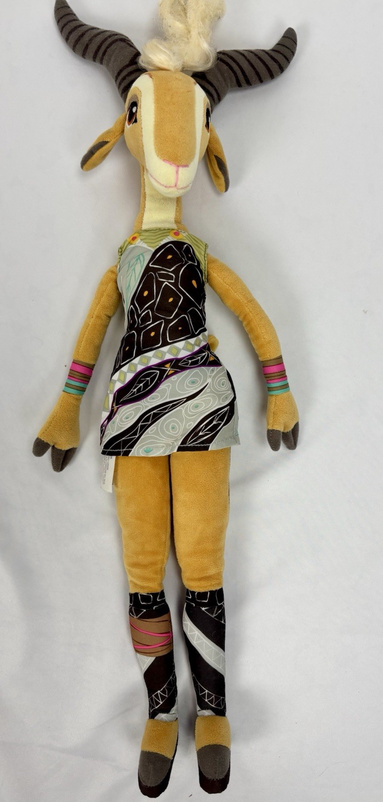 Disney Store Zootopia Gazelle Girl Pop Star Plush Stuffed Animal 22”
