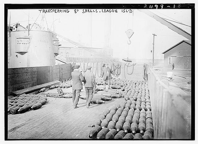Philadelphia PA 1913 USS Brooklyn League Island Naval Shipyard 8