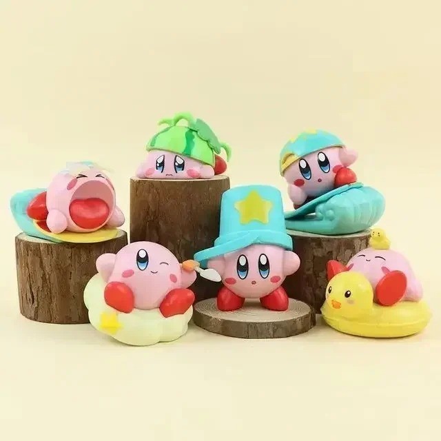 6Pcs Anime Figure Set Cute PVC Action Figures Collectible Gift