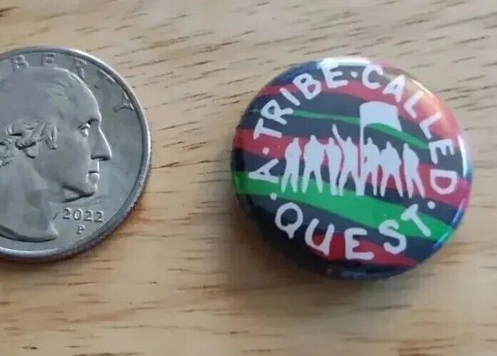 A Tribe Called Quest Button Pin East Coast Hip-Hop 