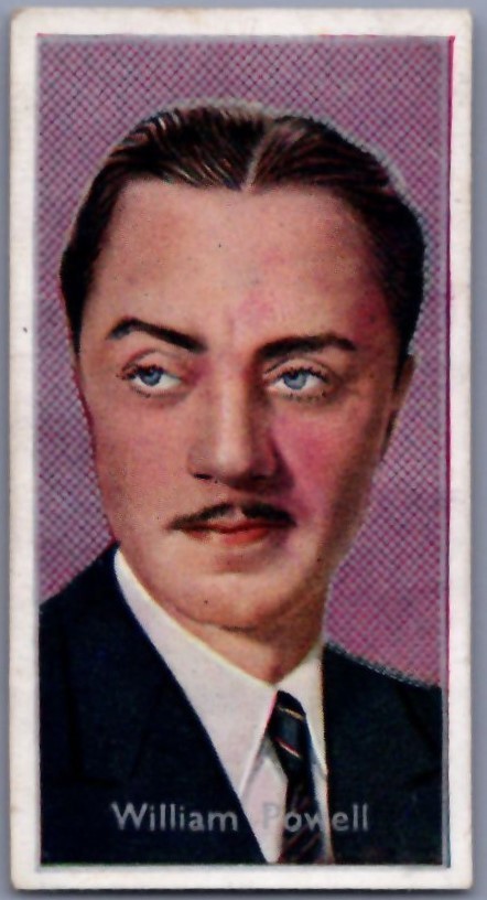 1936 Carreras Film Stars - #13 William Powell 1936 Carreras Film Stars - #13 William Powell