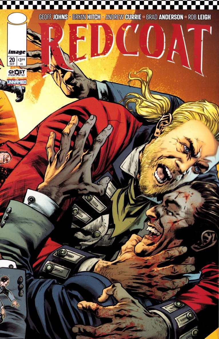 Redcoat #20A VF/NM; Image | Geoff Johns Ghost Machine - w/Bag+Board