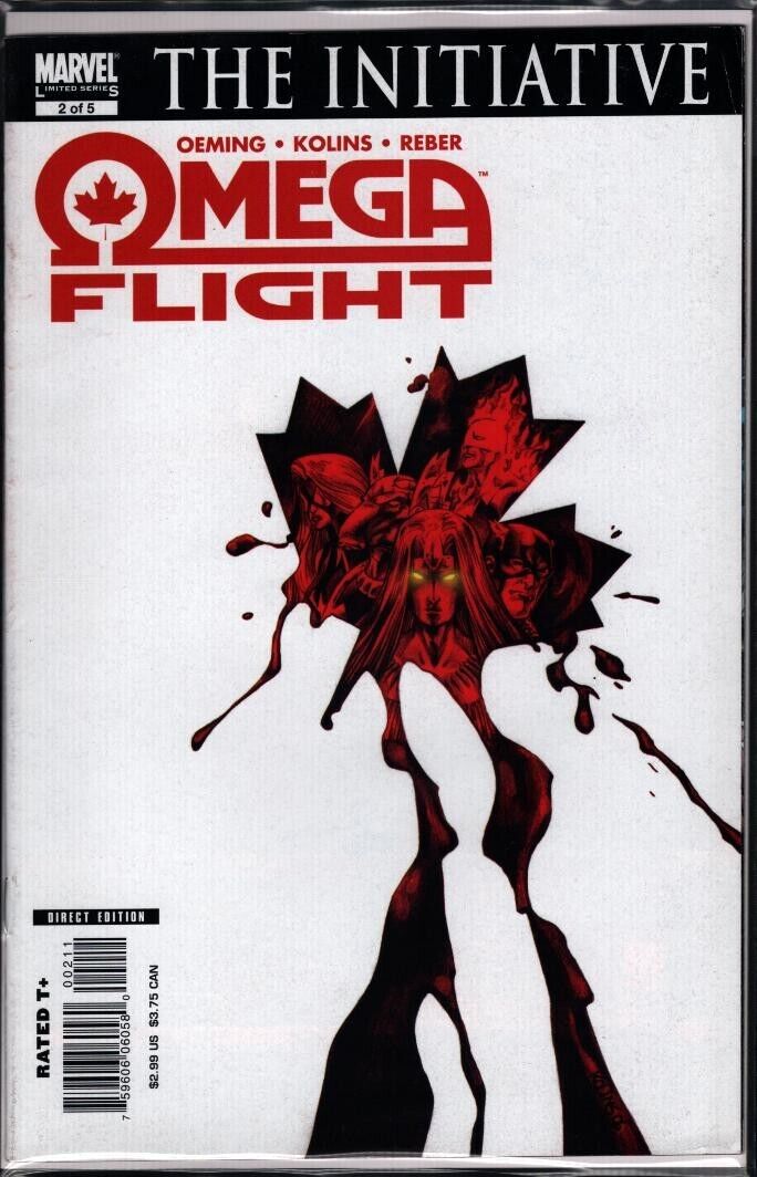 39795: Marvel Comics OMEGA FLIGHT #2 NM- Grade