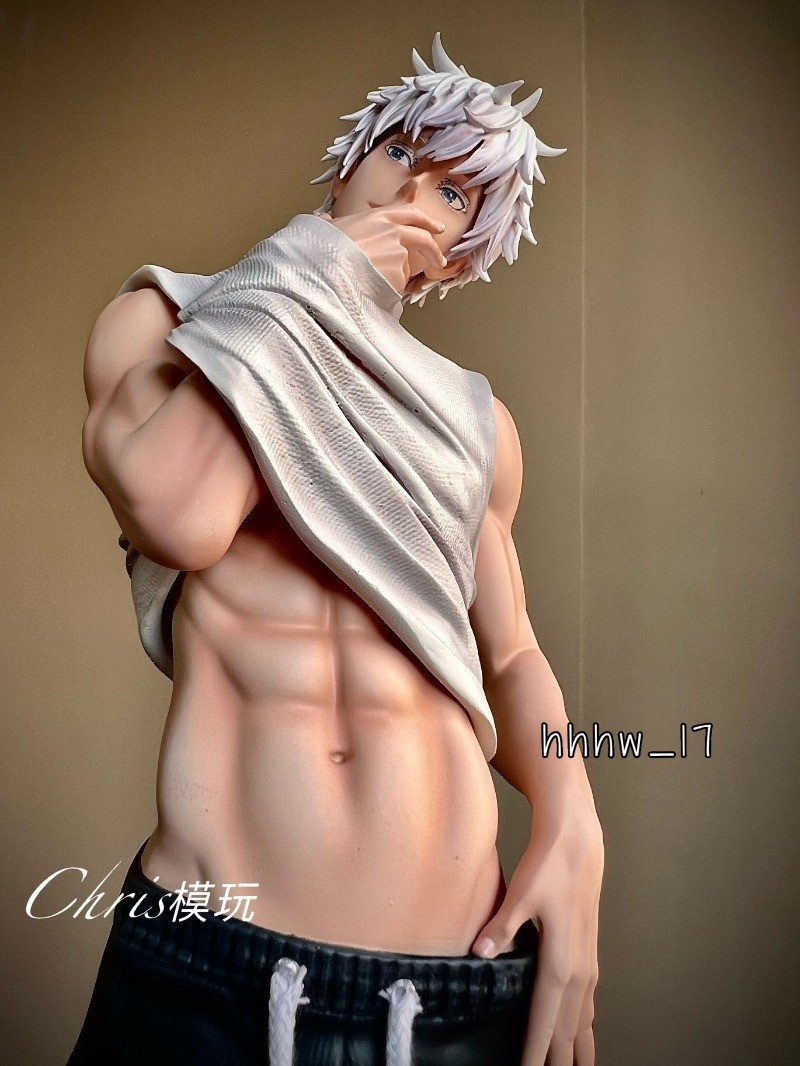 Jujutsu Kaisen Gojo Satoru 1/6 Figure Resin Deluxe Ver. Collectible Model Gifts