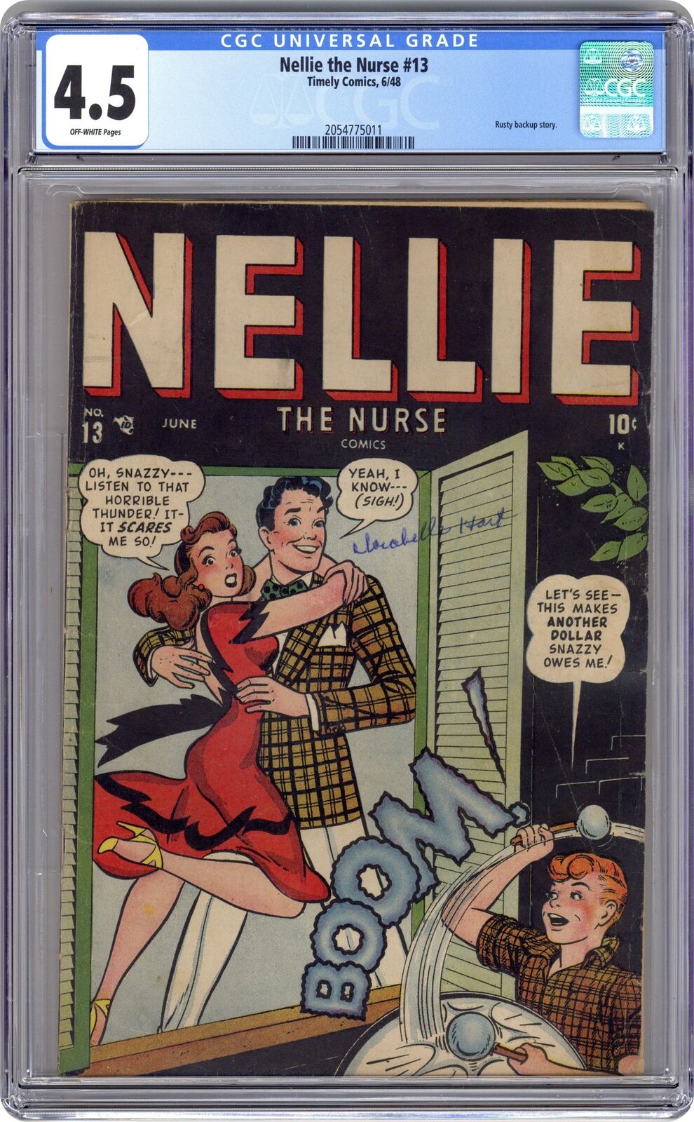 Nellie the Nurse #13 CGC 4.5 1948 2054775011