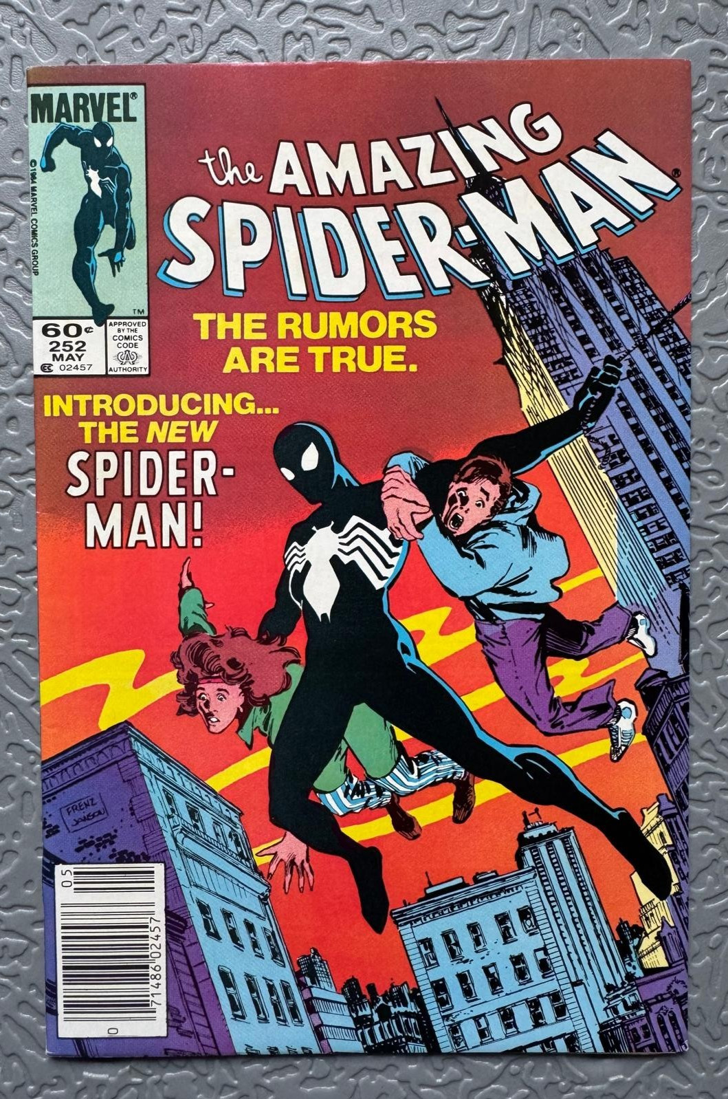 Amazing Spider-Man #252 Newsstand 1984 1st Black Suit PLEASE READ DESCRIPTION