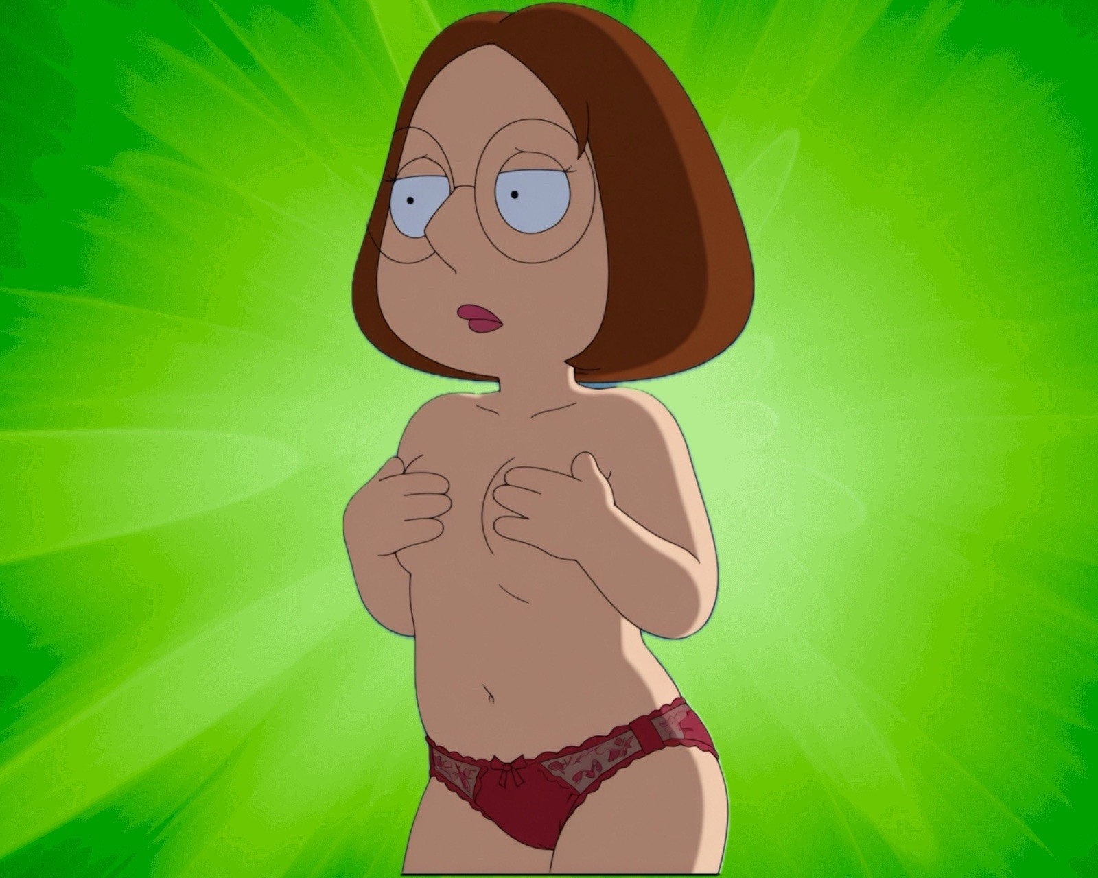 Meg Griffin Waifu Sticker, Cartoon NSFW sticker 5in Meg Griffin Waifu Sticker, Cartoon NSFW sticker 5in