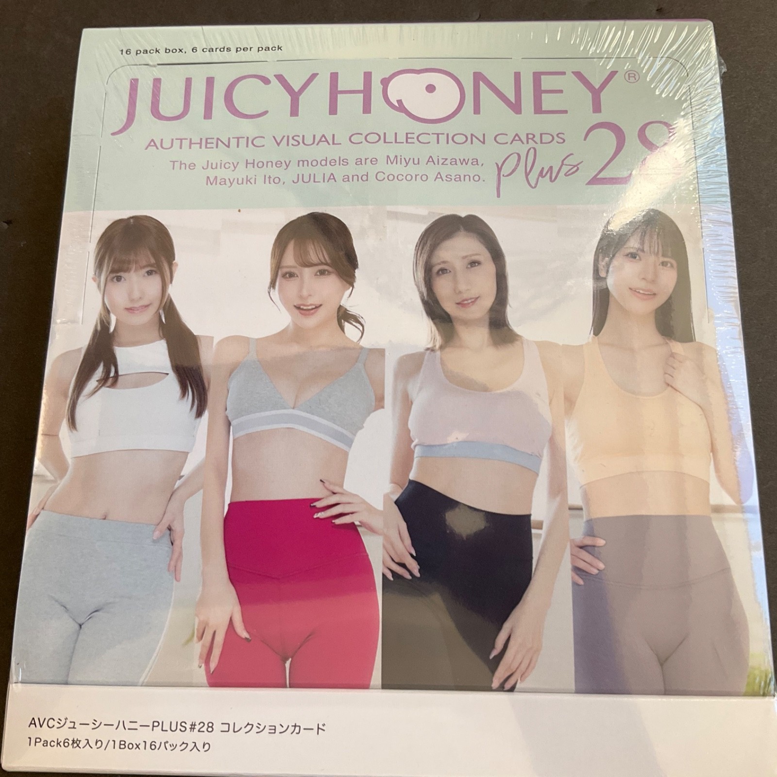 AVC Juicy Honey Collection Card PLUS #28 - 16 Pack BOX Sealed Gravure OOP Rare
