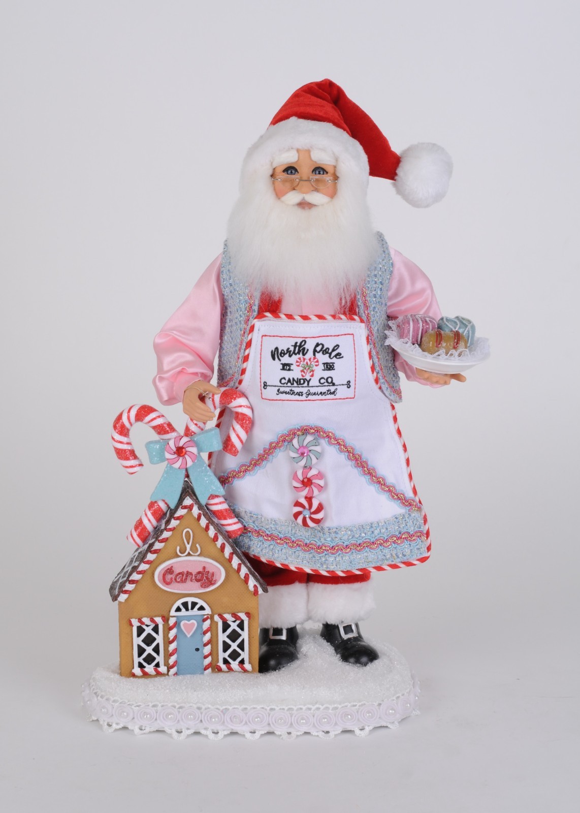 Karen Didion Originals The Northpole Candy Santa CC16-275