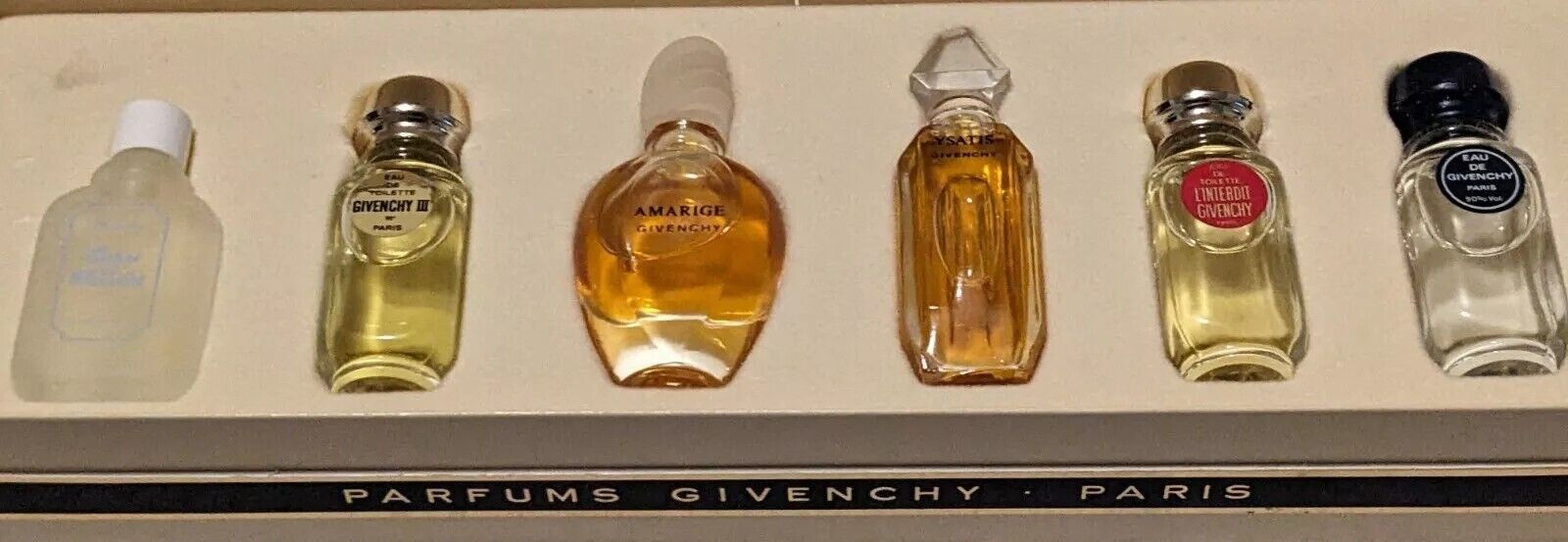 Givenchy Coffret Collection Parfums Vintage Set New;As Seen As Pictures