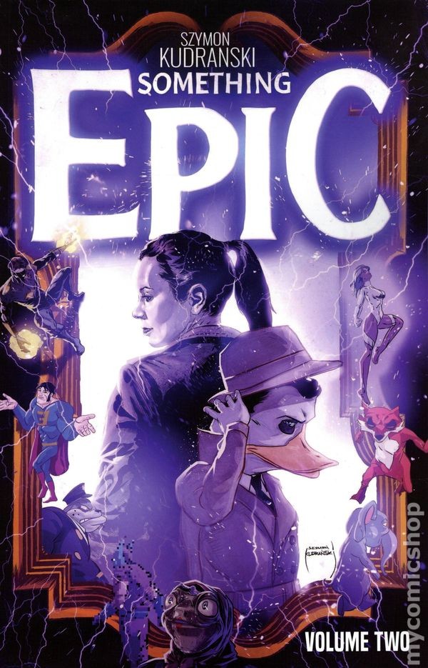 Something Epic TPB 2-1ST NM 2024 Stock Image