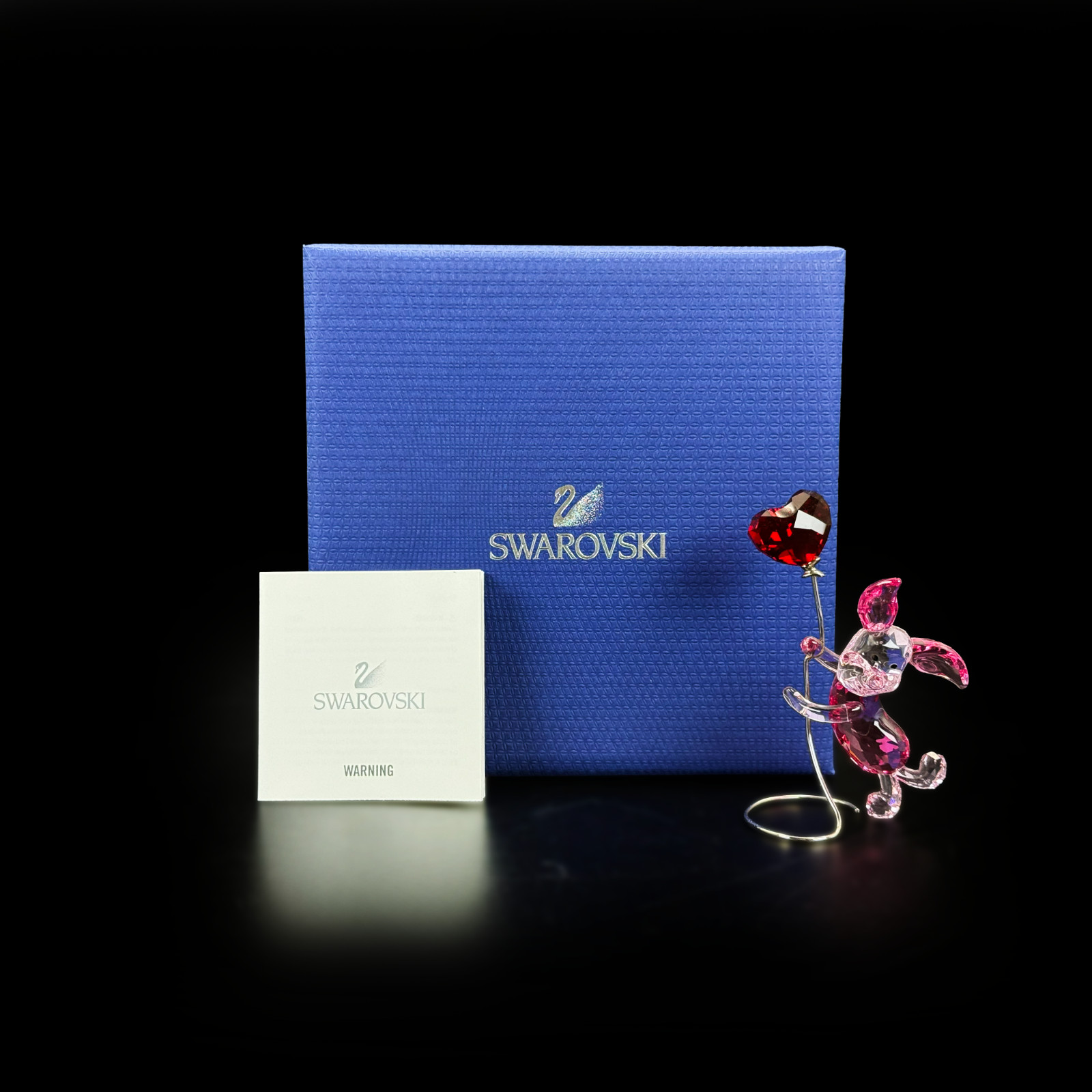 Swarovski Disney Piglet With Heart Balloon 1142890 | Mint Condition | With Box