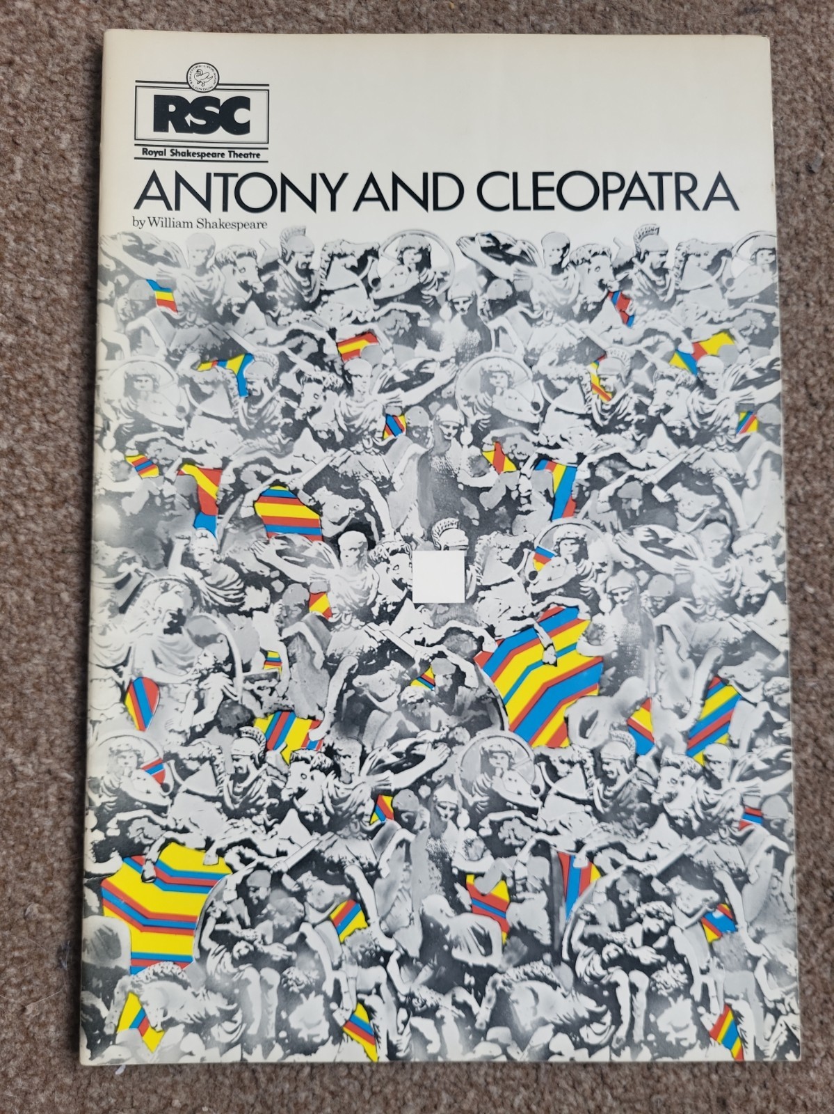 Vintage Antony and Cleopatra RSC Theatre Programme 1978 A4 Size Vintage Antony and Cleopatra RSC Theatre Programme 1978 A4 Size