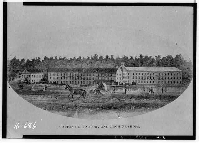 Daniel Pratt Cotton Gin Factory,Prattville,Autauga County,Alabama,AL,HABS,1