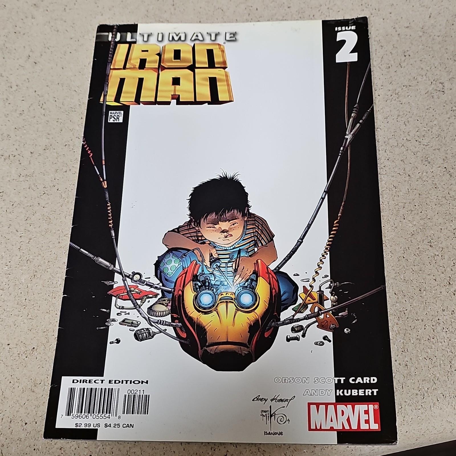 Marvel Ultimate Iron Man #2 Direct Edition 2005 Modern Age Iron Man Comic Book
