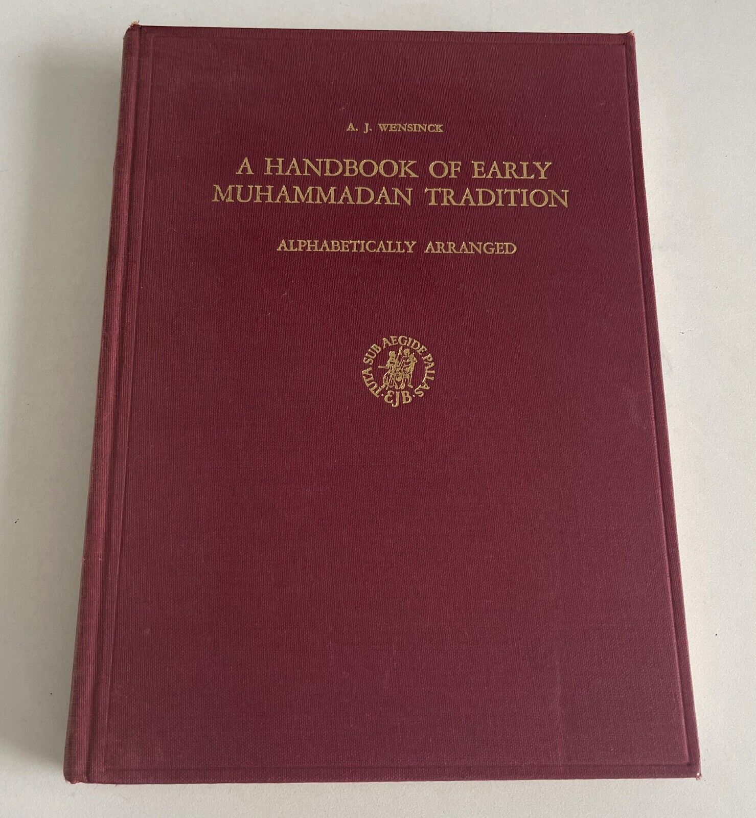 1927 A Handbook Of Early Muhammadan Tradition Wensinck, A.j. Muslim Islamic Book