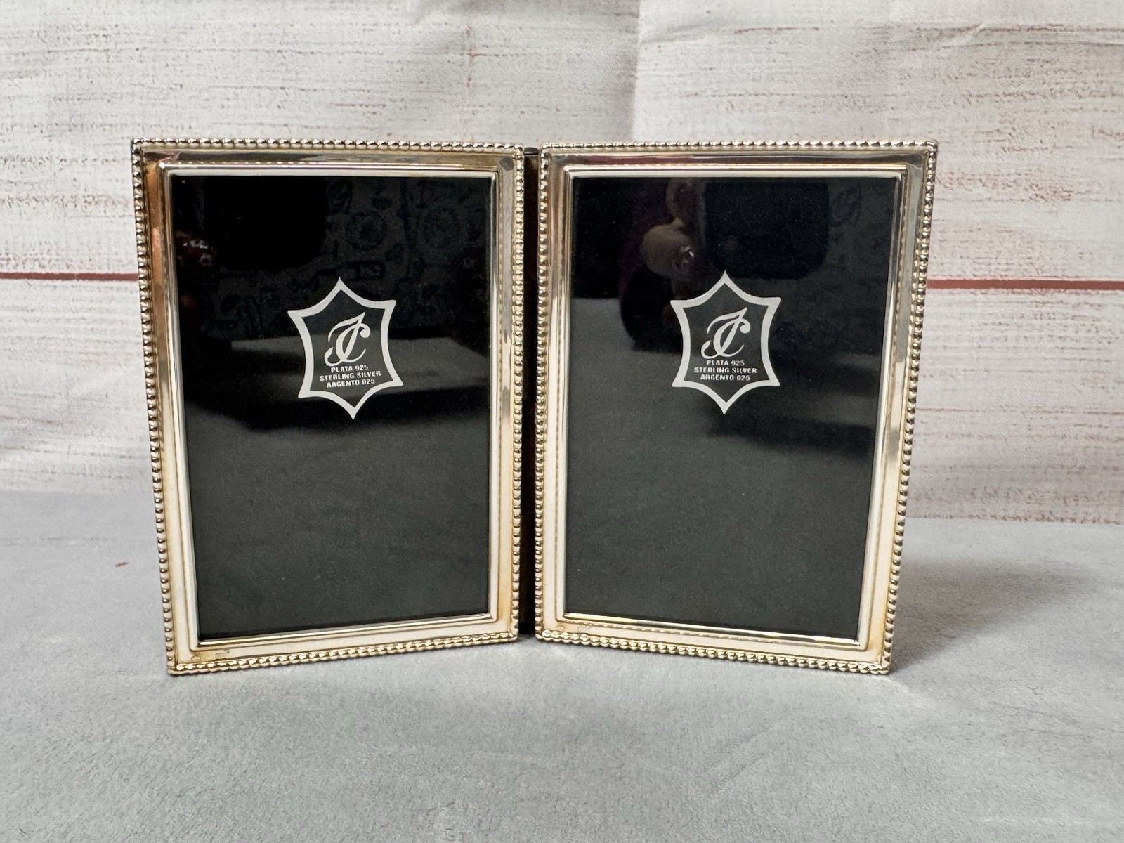 Isabel Cabanillas Small Double Frame 925 Sterling Silver