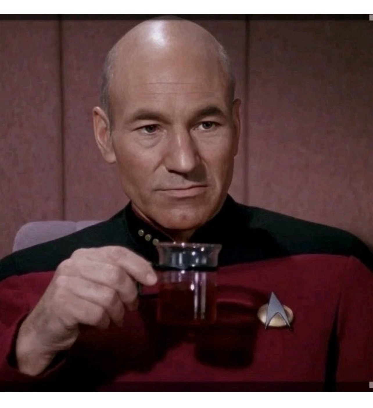 Vintage Bodum Bistro Tea Cup Picard Star Trek Coffee Espresso Mug Prop Glass TNG Vintage Bodum Bistro Tea Cup Picard Star Trek Coffee Espresso Mug Prop Glass TNG