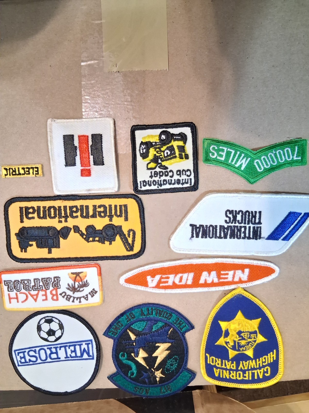 Vintage International HI PATCHES AND MORE old new stock.