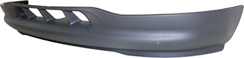Front Bumper Lower Valance Panel Primed Plastic with Air Holes | Direct Replacem