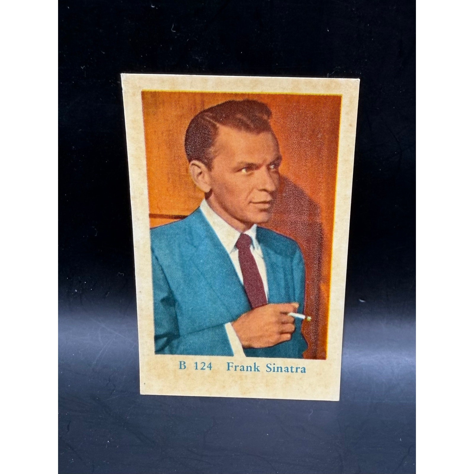 1950-60s Dutch Frank Sinatra Card B 124 From Here to Eternity, Chairman Board