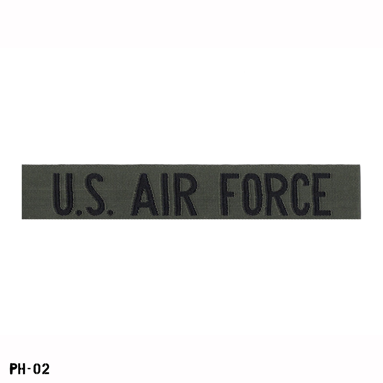 U.S. AIR FORCE Subdued Woven Name Tape ~ BDU Distinctive Insignia ~ NEW U.S. AIR FORCE Subdued Woven Name Tape ~ BDU Distinctive Insignia ~ NEW