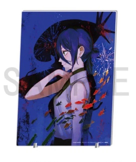 Chainsaw Man Reze Bomb Mappa Expo 15th Anniversary Exclusive Acrylic Panel Stand Chainsaw Man Reze Bomb Mappa Expo 15th Anniversary Exclusive Acrylic Panel Stand