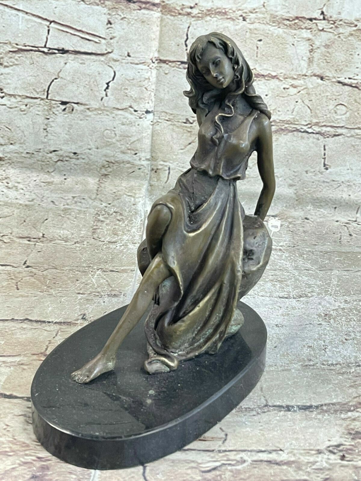 Museum Quality Female Artwork made by lost wax Method Home Office Decoration Art
