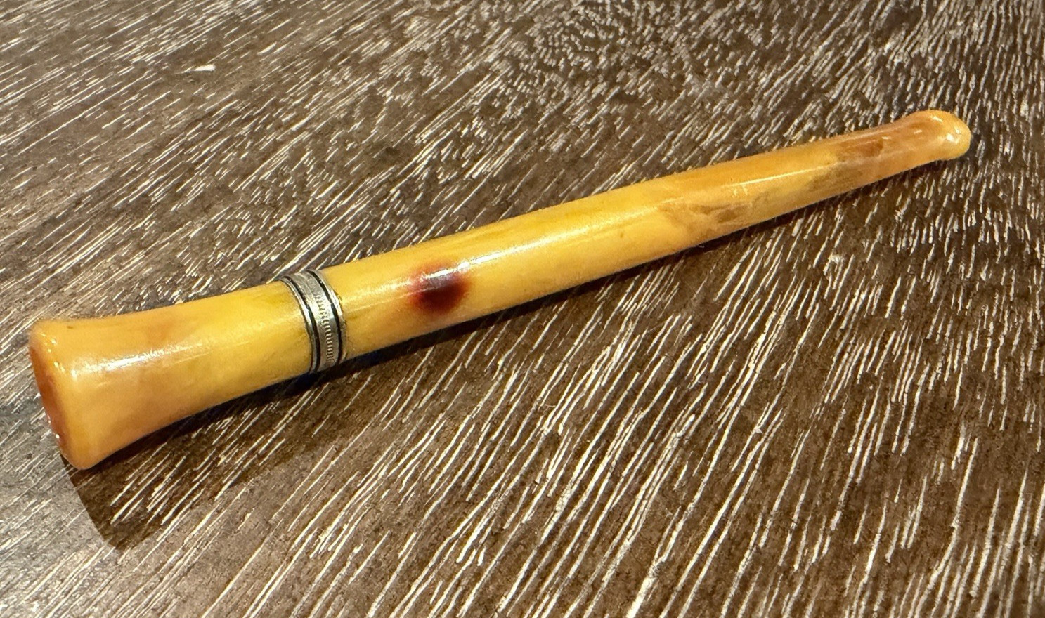 ART DECO ART NOUVEAU AMBER HONEY BUTTERSCOTCH CELLULOID CIGARETTE HOLDER 4