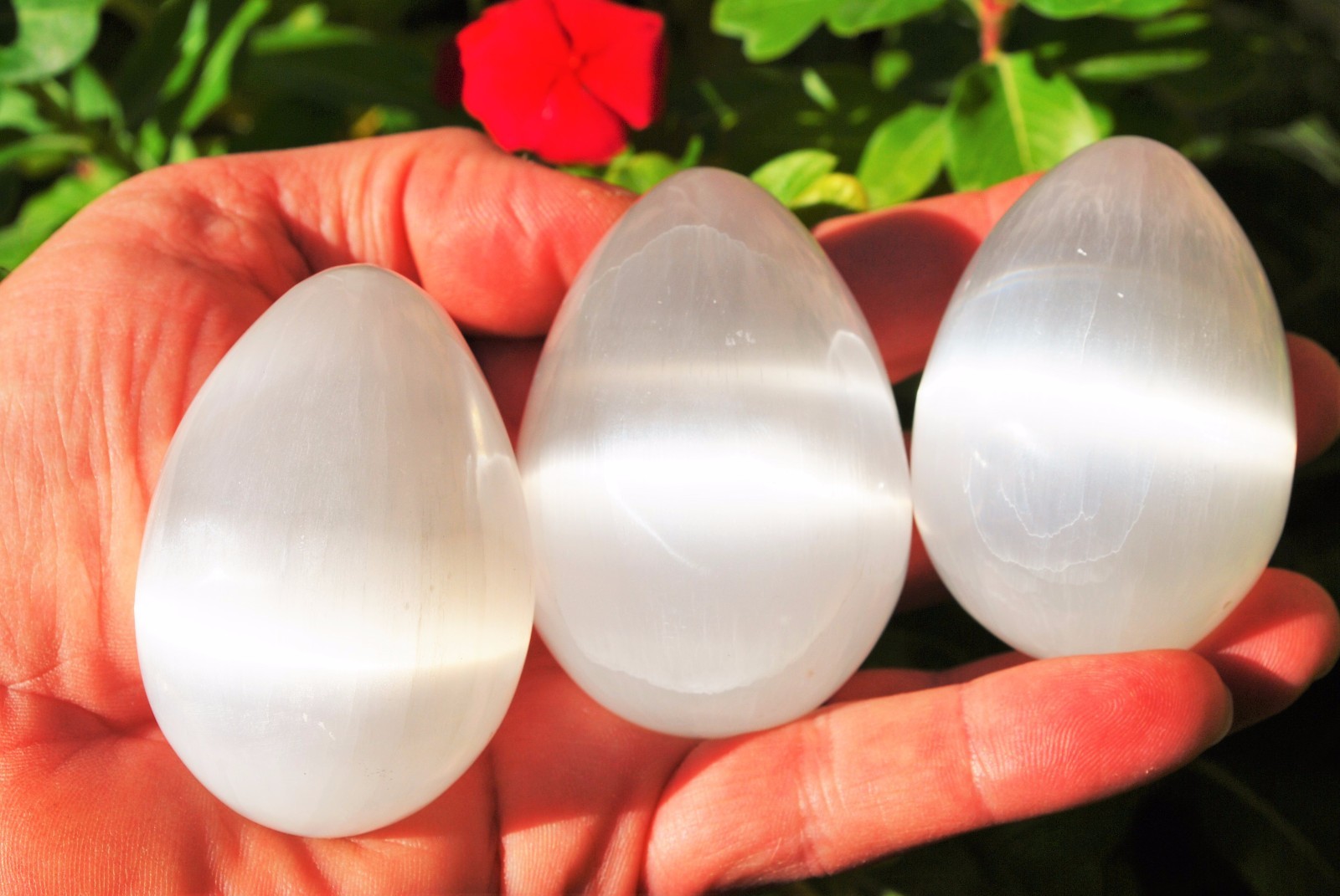 [1] Selenite Crystal Egg of Psychic Awareness™ POWERFUL ~2.5\