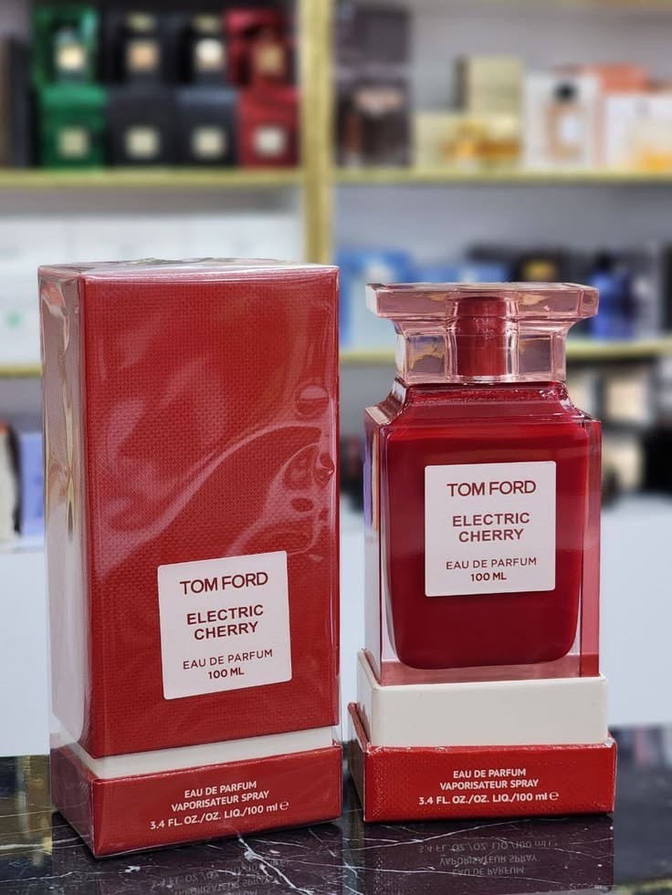 Tom ford electric cherry Eau De Parfum 100 ml for unisex new in box