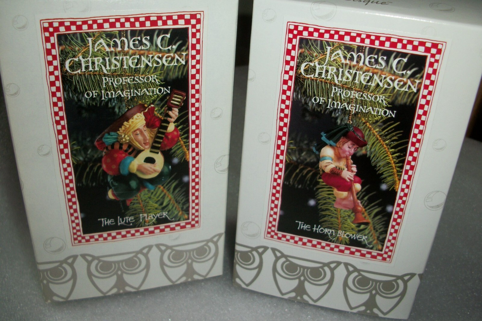 NEW - James Christensen Ornaments - \ NEW - James Christensen Ornaments - \