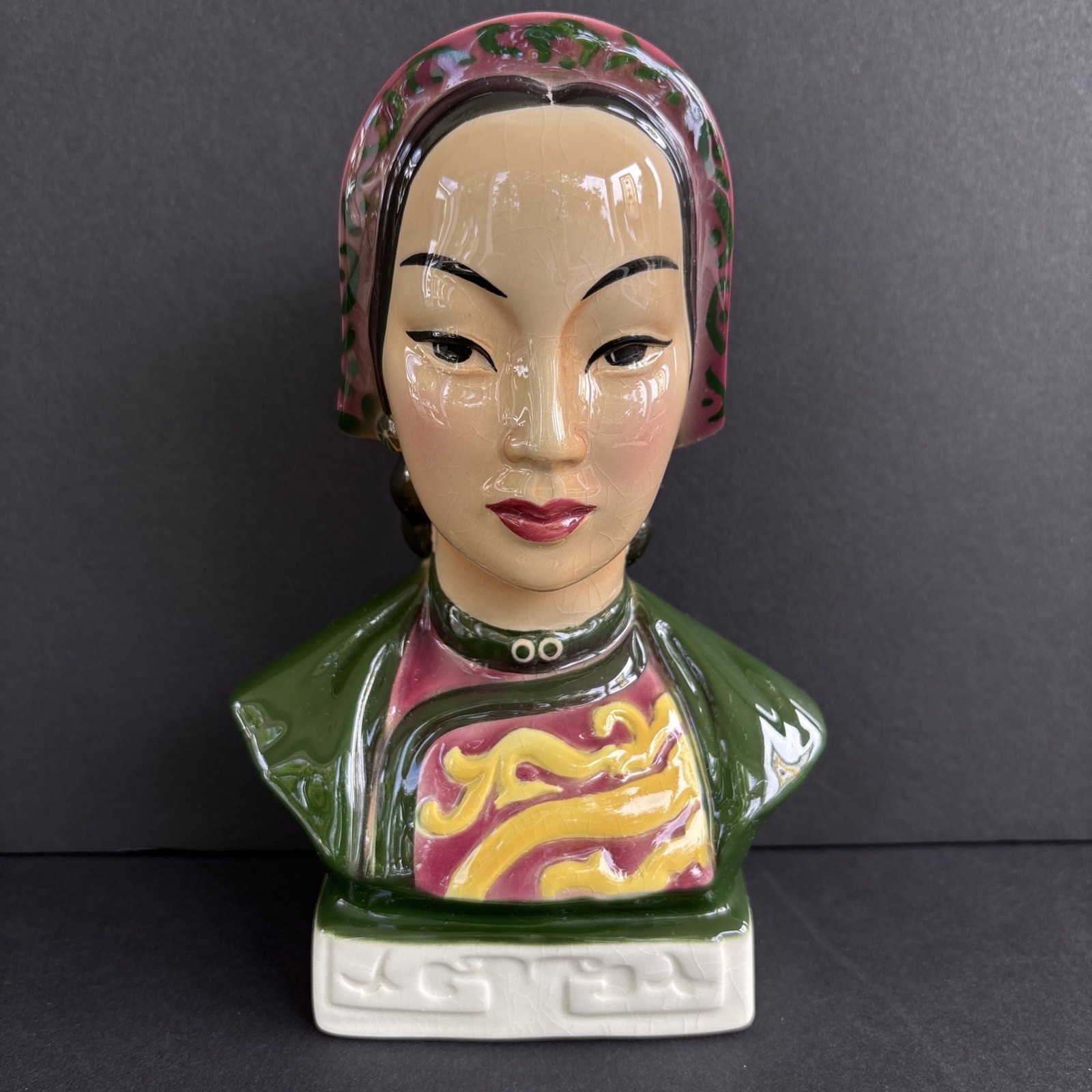 GOLDSCHEIDER BUST VTG “BALI HEAD\