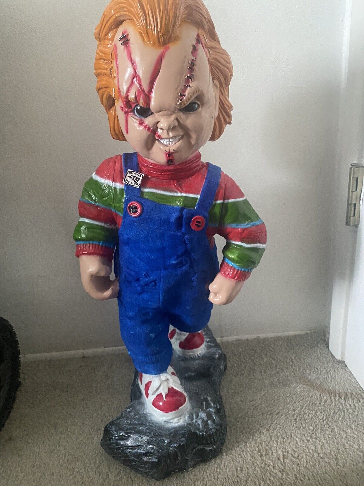 Chucky Doll Piggy Bank Pottery 23\
