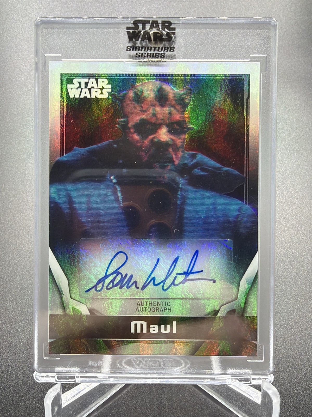 Maul  2021 Topps Star Wars Signature Series Auto Sam Witwer