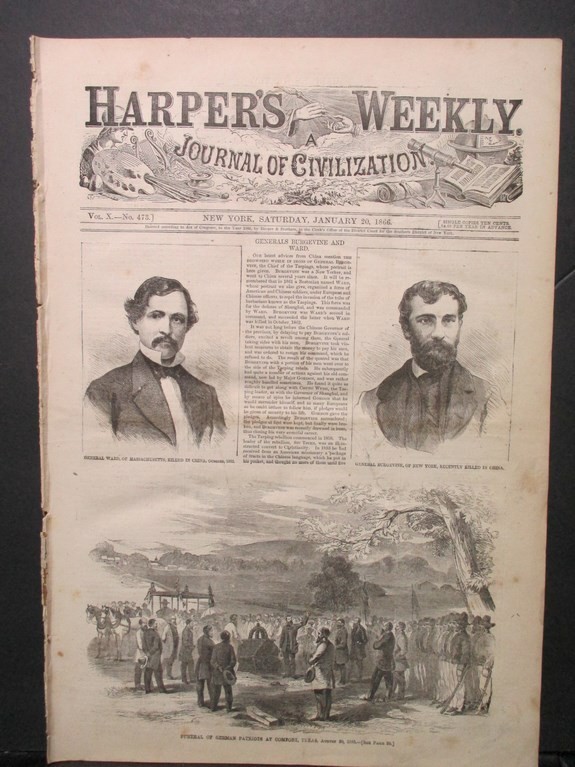 Genuine Journal, Harper's Weekly, No. 473, January 20, 1866