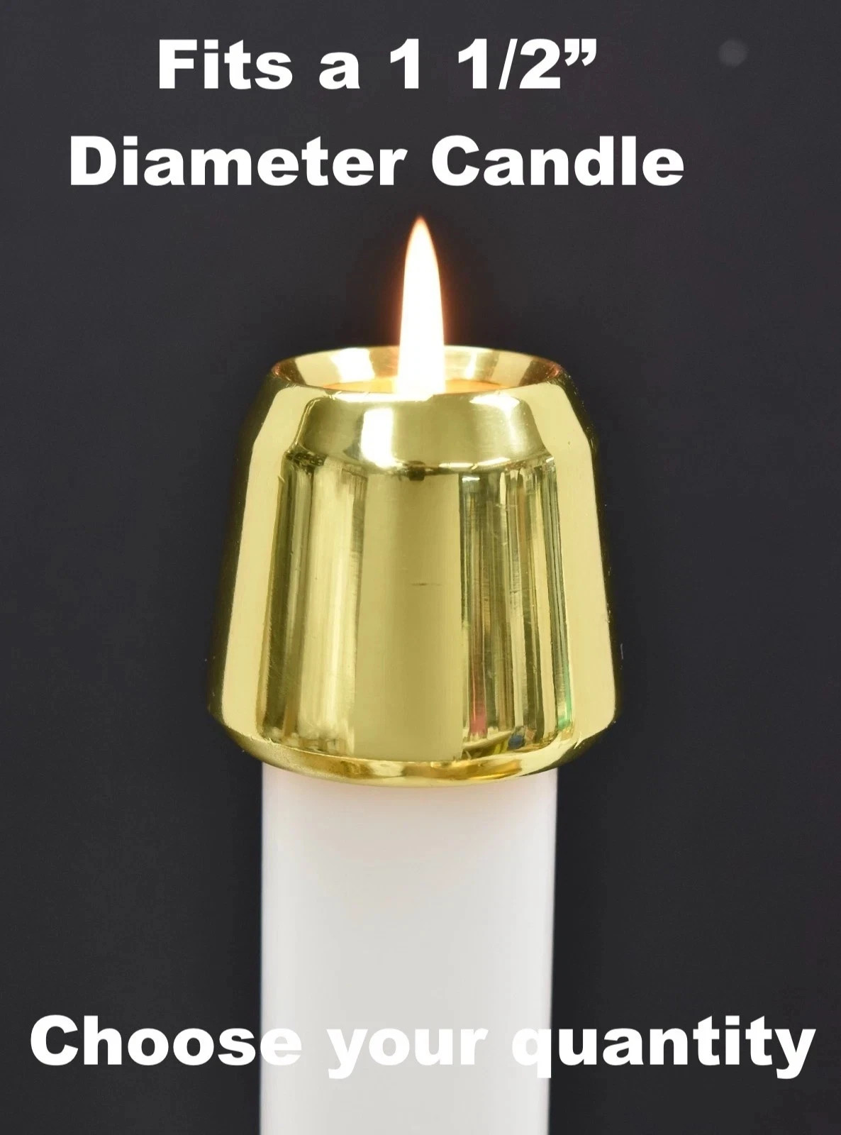 NEW POLISHED BRASS 1 1/2 NEW POLISHED BRASS 1 1/2