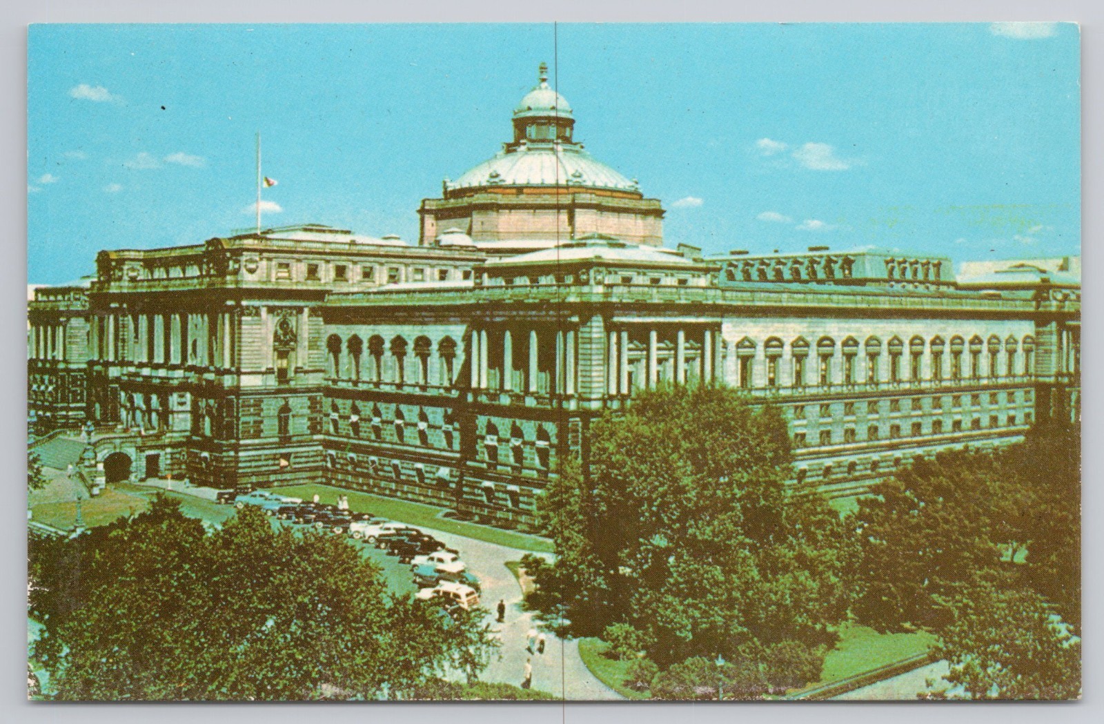 Postcard LIBRARY OF CONGRESS Washington. D.C.