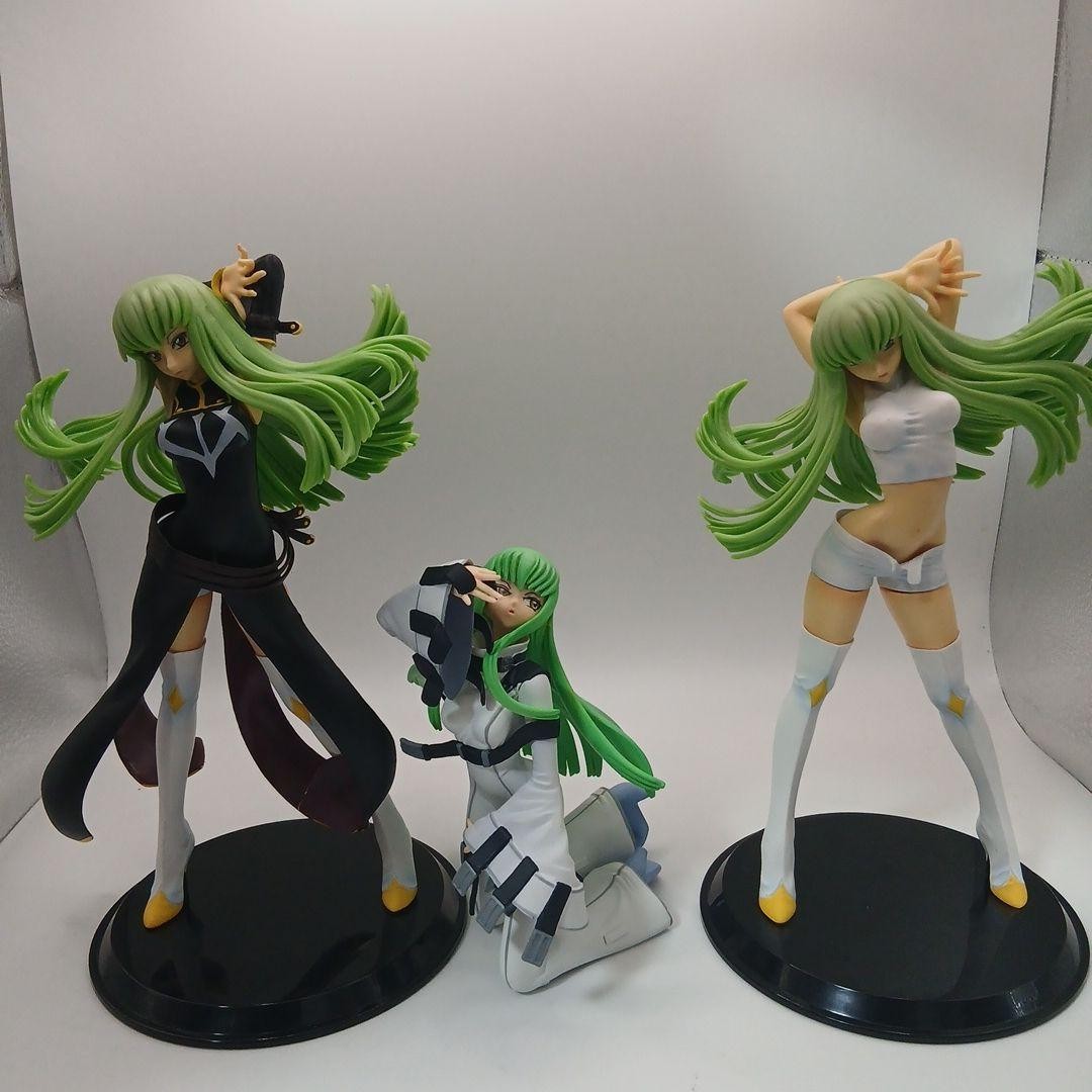 Code Geass C.C. DX Outfit Variants 3 Figure Set Collectible 13+ Code Geass C.C. DX Outfit Variants 3 Figure Set Collectible 13+